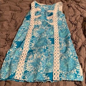Lilly Pulitzer Blue and White Dress